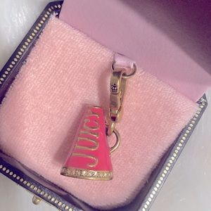 🩷PRICE IS FIRM🩷Juicy Couture Pink Megaphone Charm Like New Excellent Condition